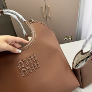 MIUMIU IVY Leather Bag Tote Bag (4)